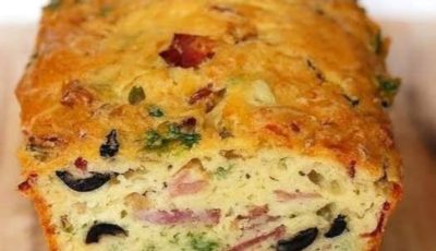 🧀Olive Bacon and Cheese Bread
