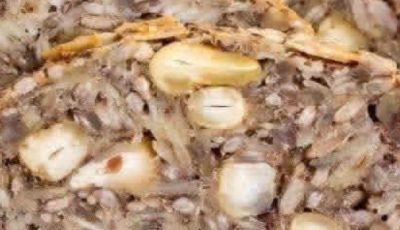 Seed & Nut No-Flour Bread (Dense Fiber Loaf)