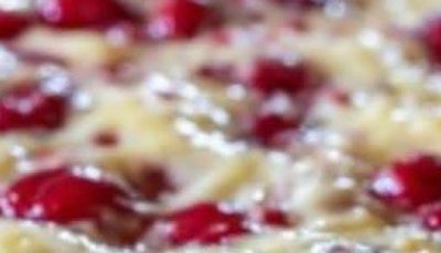 Cherry Custard Bake (Cherry Clafoutis)