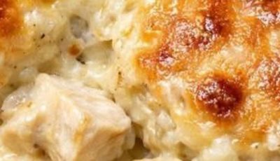 Creamy Chicken Biscuit Casserole