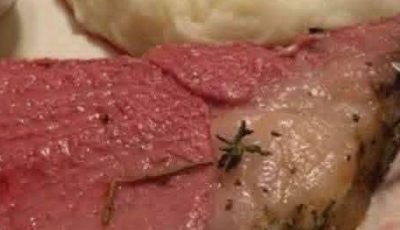 Pepper-Crusted Prime Rib Roast