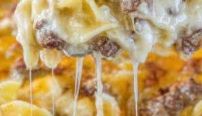 Sour Cream Beef Noodle Casserole