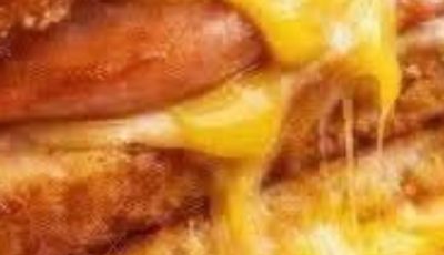 Chicken Parmesan grilled cheese