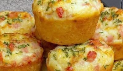 Vegetable Omelet Muffins for Kids Recipe
