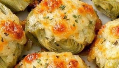 My aunt brought these to every spring gathering. Just 3 ingredients for a warm, bubbly appetizer that vanishes fast.