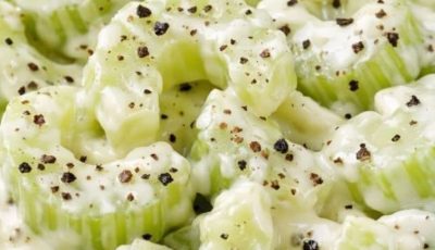 Creamy Celery Salad (Easy 4-Ingredient Classic Side Dish)