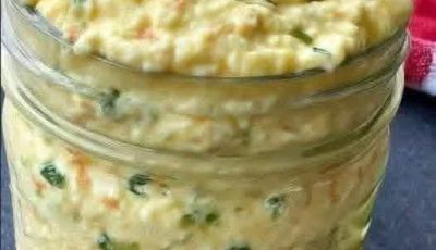 Creamy Cottage Cheese & Veggie Dip (Healthy & Protein-Packed)