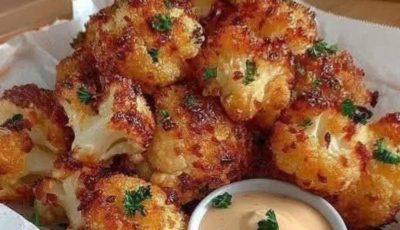 Air-Fried Crispy Cauliflower