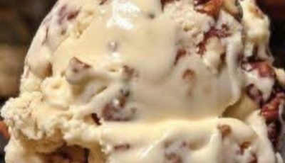 Low-Carb Butter Pecan Ice Cream