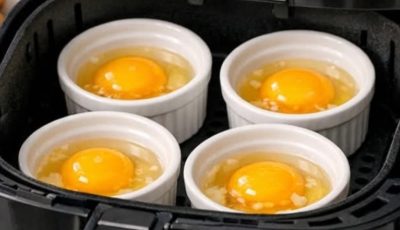 Air Fryer Poached Eggs