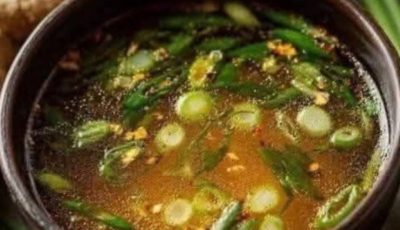 Healing Miso-Ginger Lemon Detox Broth