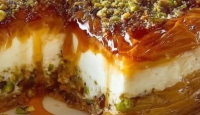 Pistachio Baklava Cake Recipe