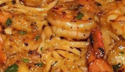 Garlic Butter Shrimp Pasta
