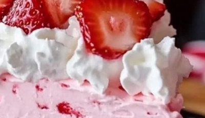 Tarte Cool Whip aux fraises