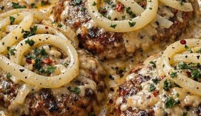 Italian Dressing Slow Cooker Beef Patties