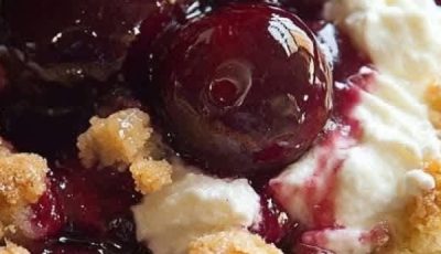 Gluten-Free Cherry Crisp