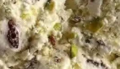 Pistachio & Honey Ice Cream Recipe | Healthy Creamy Dessert