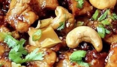 Slow Cooker Cashew Chicken