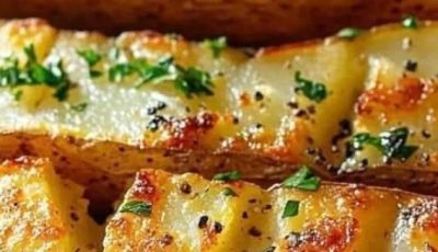 BEST EASY SHEET PAN SCORED POTATOES RECIPE
