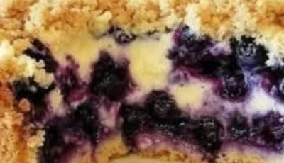Sherry’s Blueberry Cream Cheese Crumb Cake: The Ultimate Breakfast or Dessert Treat!