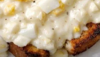 My grandma made this every spring when the pantry was running low. It sounds almost too simple to actually work. The rich savory flavor makes it a comforting meal you never forget.