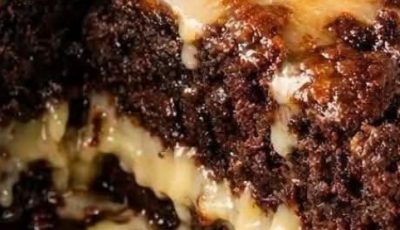 Chocolate Cake with Creamy Filling Recipe