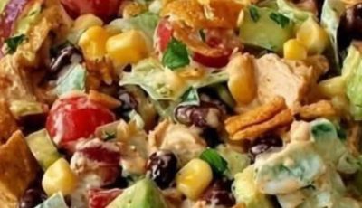 Crunchy Chicken Taco Salad