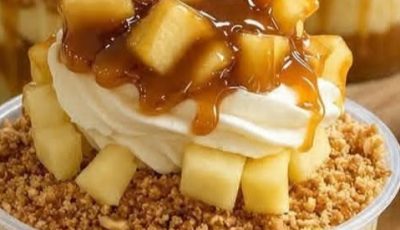 Caramel Apple Dessert Cups