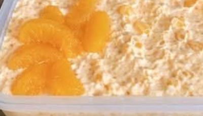 Orange Fluff with Greek Yogurt