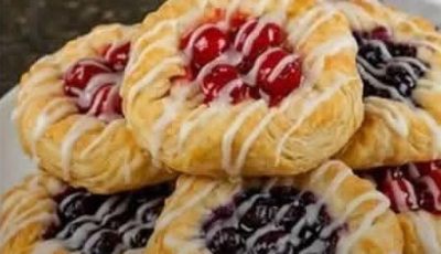 Easy Pillsbury Grands Fruit Danishes Recipe