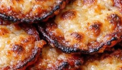 My best friend served these whenever we had unexpected guests. Just 2 ingredients. They have the crunch of a potato chip but pack so much more flavor.