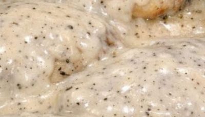 Grandpa always made this on warm June evenings using only 4 ingredients tossed together. It melts in your mouth and leaves the most delicious rich gravy.