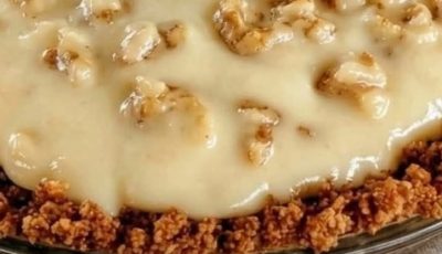 Walnut Cream Pie