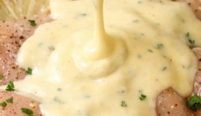 Low Carb Creamy Lemon Chicken Bake
