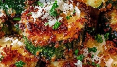 Parmesan Zucchini Rings