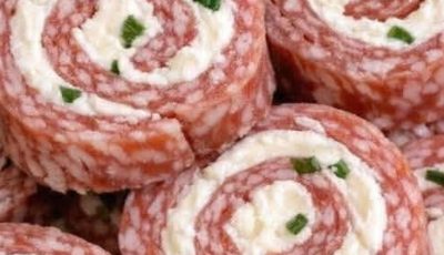 Crowd Pleaser: Just 3 ingredients. My brother rolled up these savory meat bites when guests arrived early and they were the first appetizer to disappear.