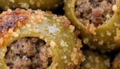 My uncle always brought these to summer potlucks and it only takes 3 ingredients to make the ultimate salty savory snack.