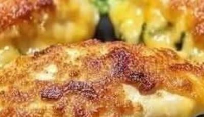 Chicken & Broccoli Stuffed with Cheese