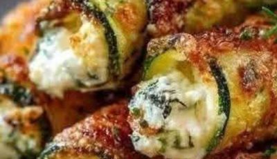 Cheesy Zucchini Roll-Ups