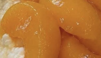 🍑 Cottage Cheese & Peach Bowl